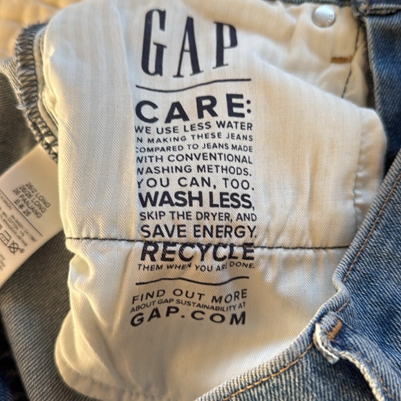 Gap Brand New 90s Straight High Rise Jeans - size 26/2L - Picture 7 of 7